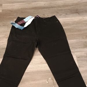 Gloria Vanderbilt Women's High Rise Jeans - Black